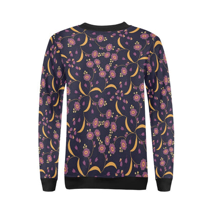 Anemone Pattern Print Design AM012 Women Long Sleeve Sweatshirt-JorJune