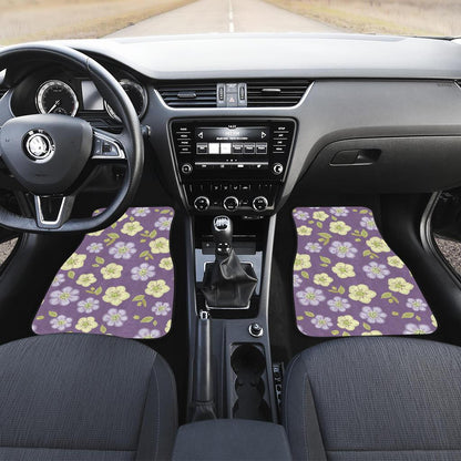 Anemone Pattern Print Design AM013 Car Floor Mats-JorJune