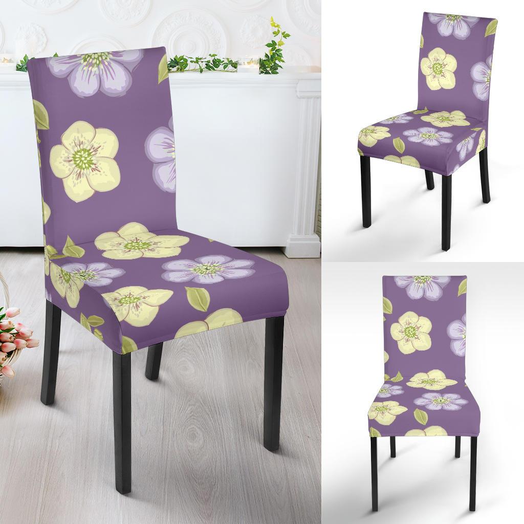 Anemone Pattern Print Design AM013 Dining Chair Slipcover-JORJUNE.COM