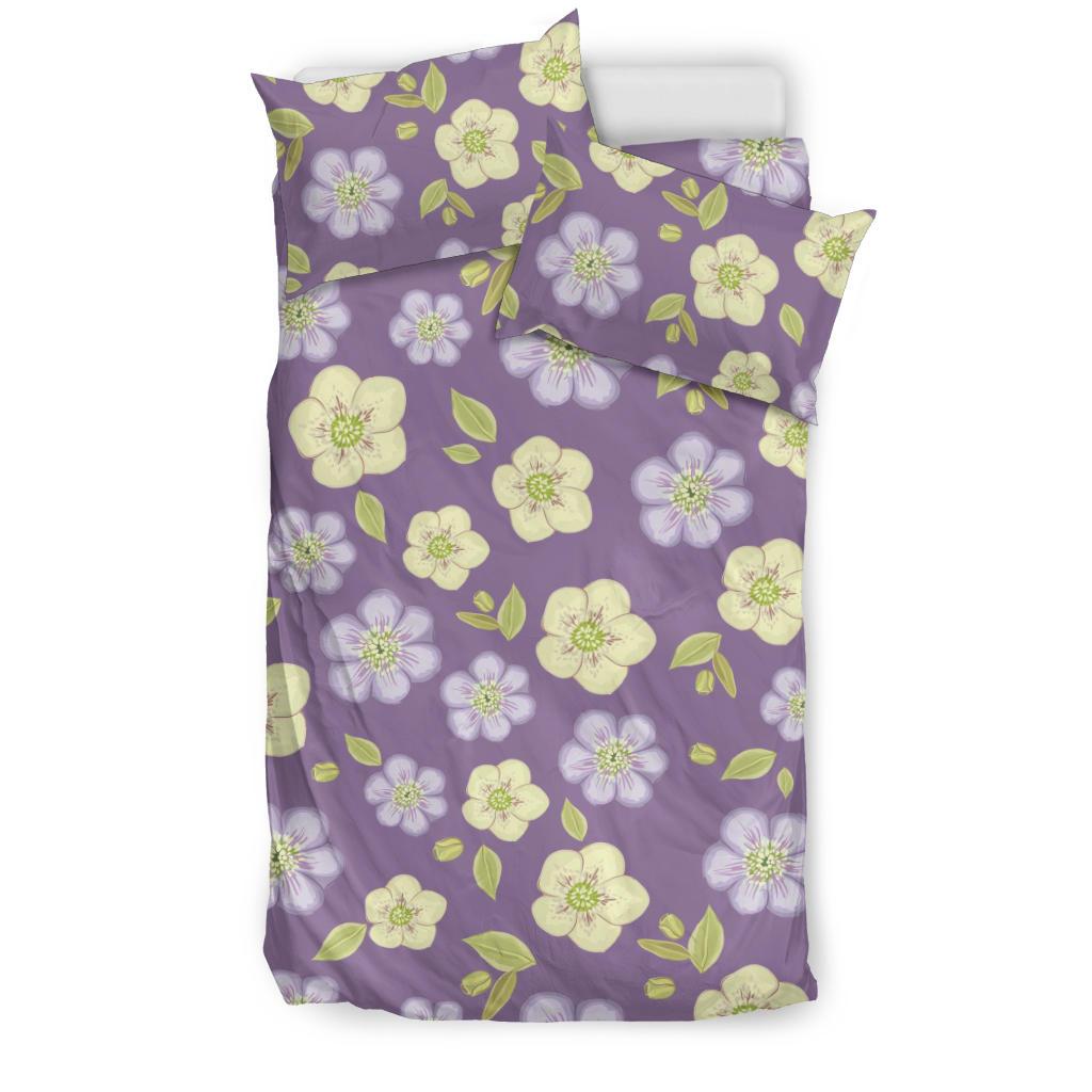 Anemone Pattern Print Design AM013 Duvet Cover Bedding Set-JORJUNE.COM