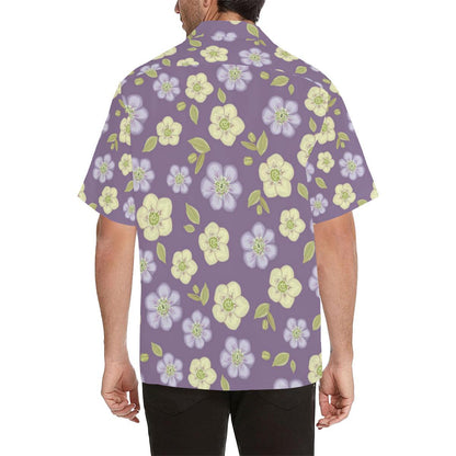 Anemone Pattern Print Design AM013 Men Hawaiian Shirt-JorJune