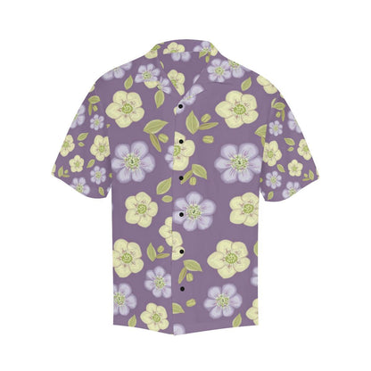 Anemone Pattern Print Design AM013 Men Hawaiian Shirt-JorJune