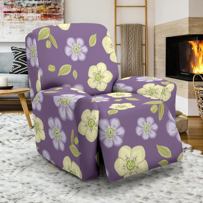Anemone Pattern Print Design AM013 Recliner Slipcover-JORJUNE.COM