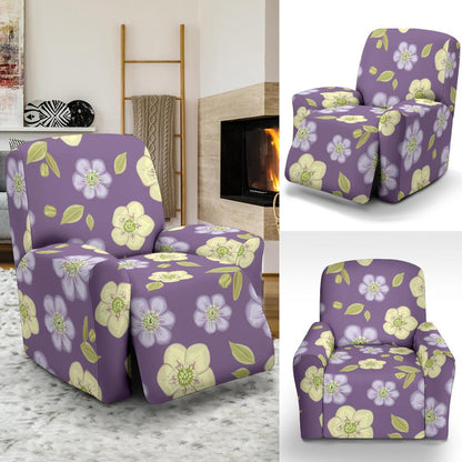 Anemone Pattern Print Design AM013 Recliner Slipcover-JORJUNE.COM
