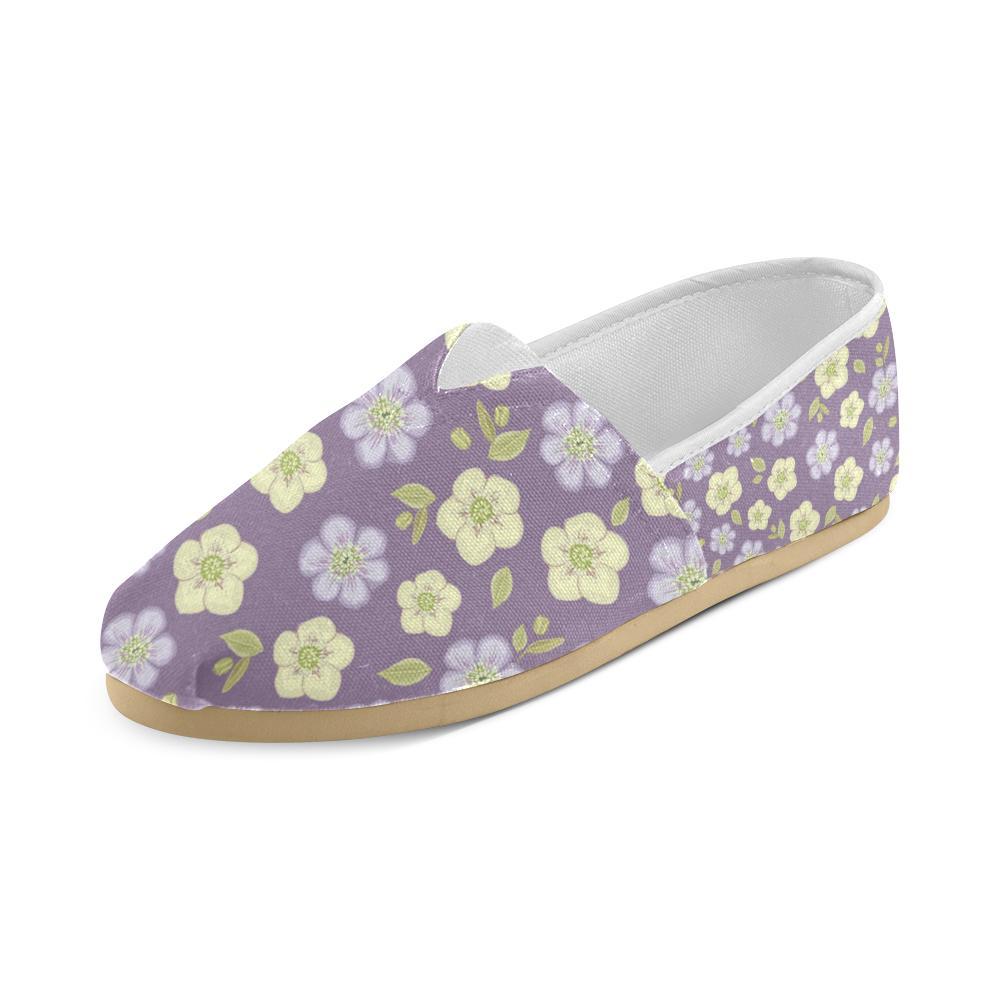 Anemone Pattern Print Design AM013 Women Casual Shoes-JorJune.com