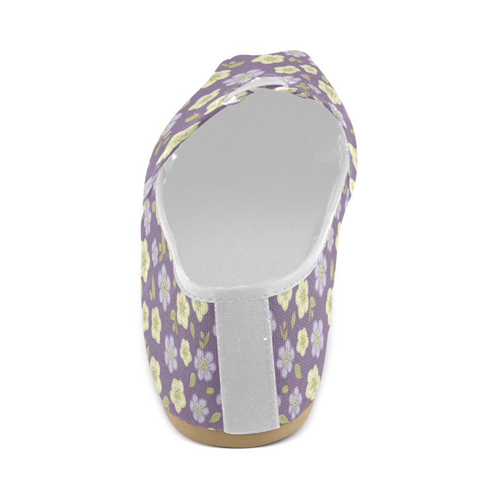 Anemone Pattern Print Design AM013 Women Casual Shoes-JorJune.com