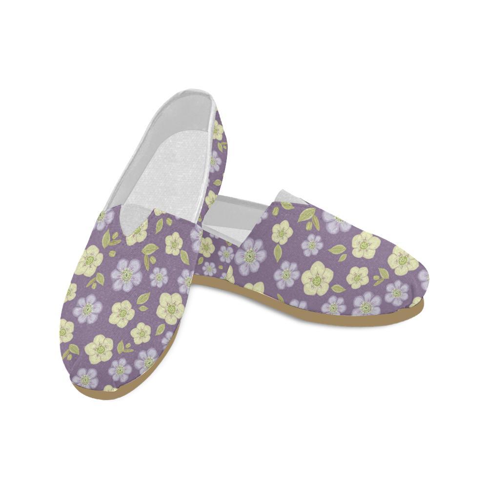 Anemone Pattern Print Design AM013 Women Casual Shoes-JorJune.com