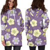 Anemone Pattern Print Design AM013 Women Hoodie Dress