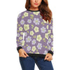 Anemone Pattern Print Design AM013 Women Long Sleeve Sweatshirt-JorJune