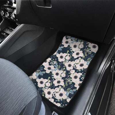 Anemone Pattern Print Design AM02 Car Floor Mats-JorJune