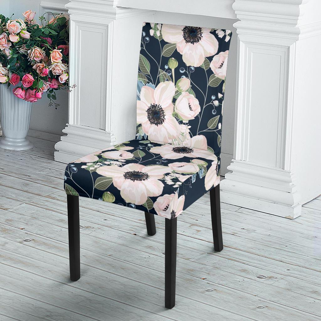 Anemone Pattern Print Design AM02 Dining Chair Slipcover-JORJUNE.COM