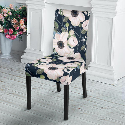Anemone Pattern Print Design AM02 Dining Chair Slipcover-JORJUNE.COM