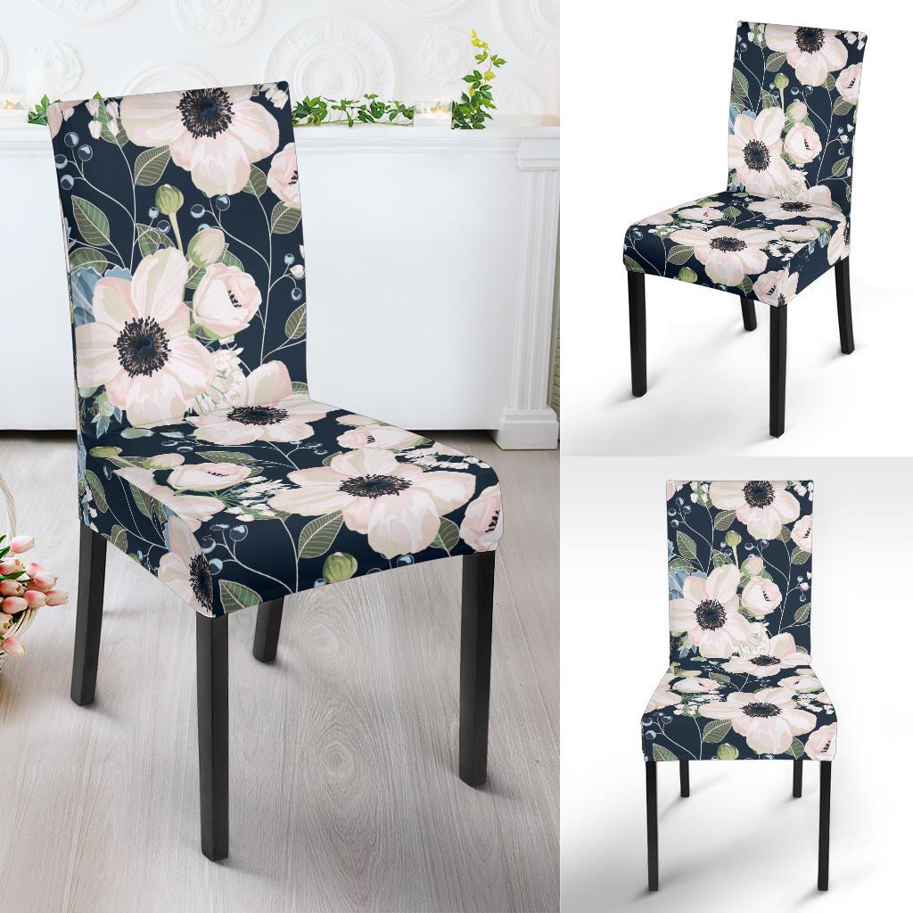 Anemone Pattern Print Design AM02 Dining Chair Slipcover-JORJUNE.COM