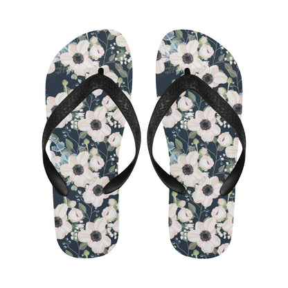 Anemone Pattern Print Design AM02 Flip Flops-JorJune