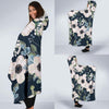 Anemone Pattern Print Design AM02 Hooded Blanket-JORJUNE.COM