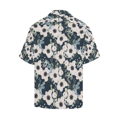 Anemone Pattern Print Design AM02 Men Hawaiian Shirt-JorJune