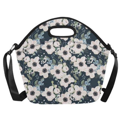 Anemone Pattern Print Design AM02 Neoprene Lunch Bag-JorJune