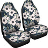 Anemone Pattern Print Design AM02 Universal Fit Car Seat Covers