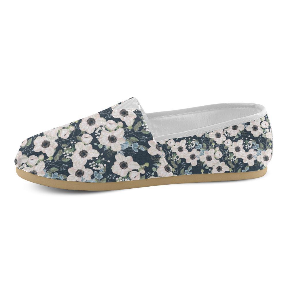 Anemone Pattern Print Design AM02 Women Casual Shoes-JorJune.com