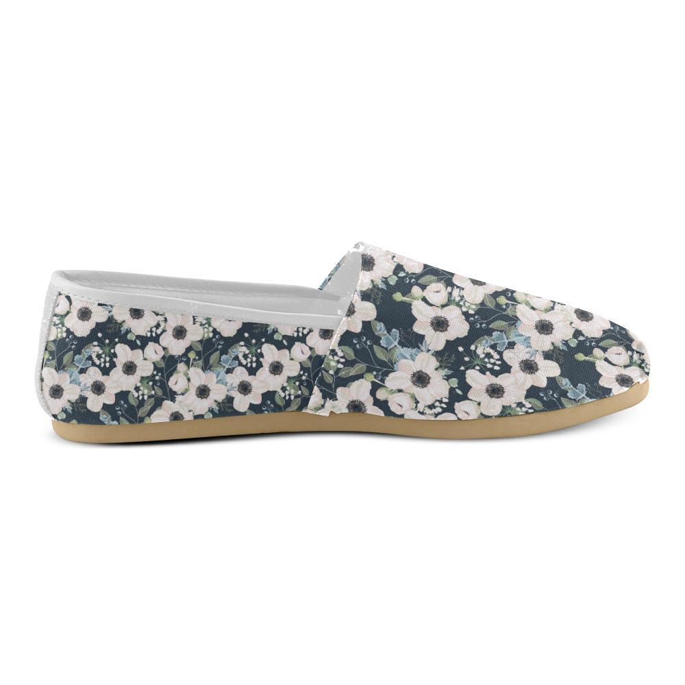 Anemone Pattern Print Design AM02 Women Casual Shoes-JorJune.com