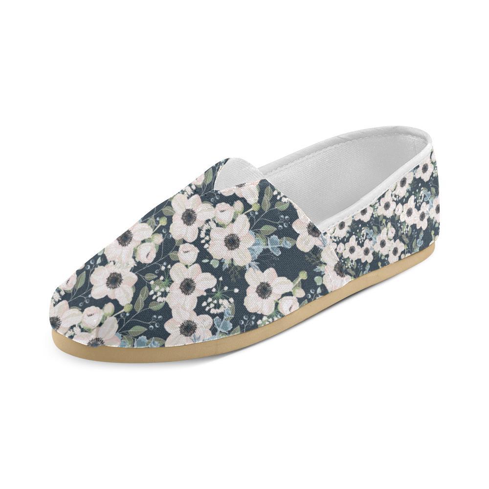 Anemone Pattern Print Design AM02 Women Casual Shoes-JorJune.com