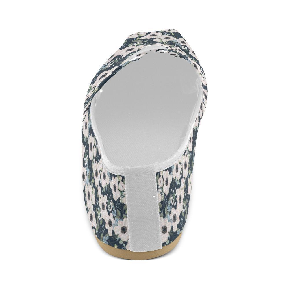 Anemone Pattern Print Design AM02 Women Casual Shoes-JorJune.com