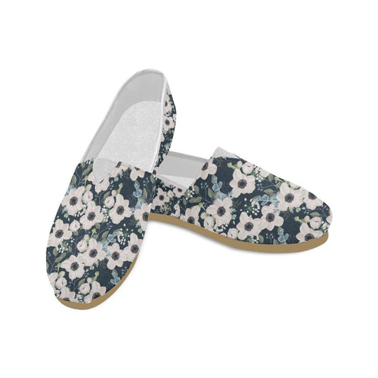 Anemone Pattern Print Design AM02 Women Casual Shoes-JorJune.com