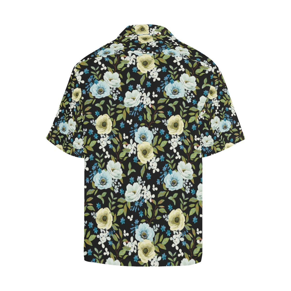 Anemone Pattern Print Design AM03 Men Hawaiian Shirt-JorJune
