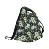 Anemone Pattern Print Design AM03 Neoprene Lunch Bag-JorJune