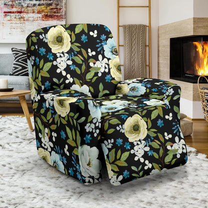 Anemone Pattern Print Design AM03 Recliner Slipcover-JORJUNE.COM