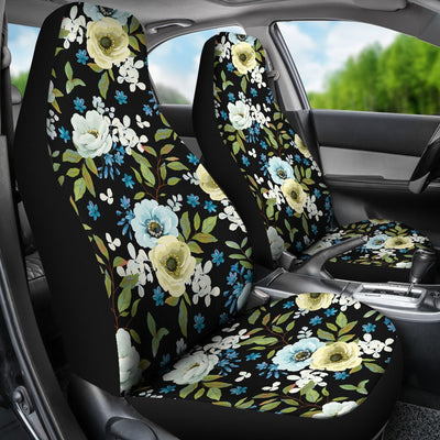 Anemone Pattern Print Design AM03 Universal Fit Car Seat Covers