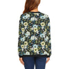 Anemone Pattern Print Design AM03 Women Long Sleeve Sweatshirt-JorJune