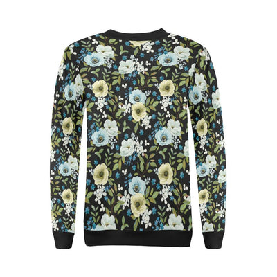 Anemone Pattern Print Design AM03 Women Long Sleeve Sweatshirt-JorJune