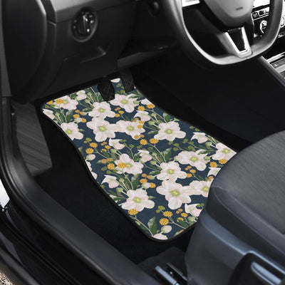 Anemone Pattern Print Design AM04 Car Floor Mats-JorJune