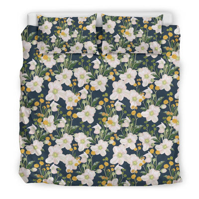 Anemone Pattern Print Design AM04 Duvet Cover Bedding Set-JORJUNE.COM