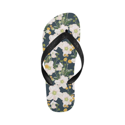 Anemone Pattern Print Design AM04 Flip Flops-JorJune
