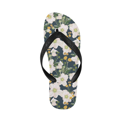 Anemone Pattern Print Design AM04 Flip Flops-JorJune