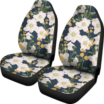 Anemone Pattern Print Design AM04 Universal Fit Car Seat Covers