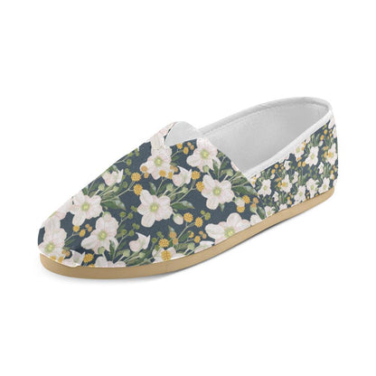 Anemone Pattern Print Design AM04 Women Casual Shoes-JorJune.com