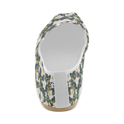 Anemone Pattern Print Design AM04 Women Casual Shoes-JorJune.com
