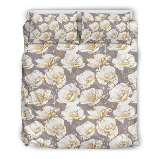 Anemone Pattern Print Design AM05 Duvet Cover Bedding Set-JORJUNE.COM