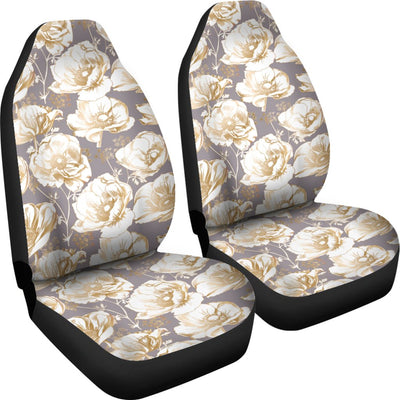 Anemone Pattern Print Design AM05 Universal Fit Car Seat Covers