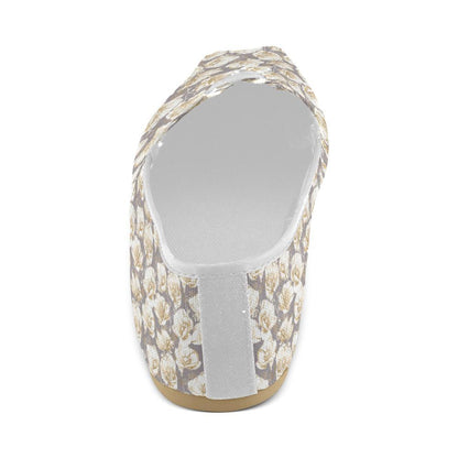 Anemone Pattern Print Design AM05 Women Casual Shoes-JorJune.com