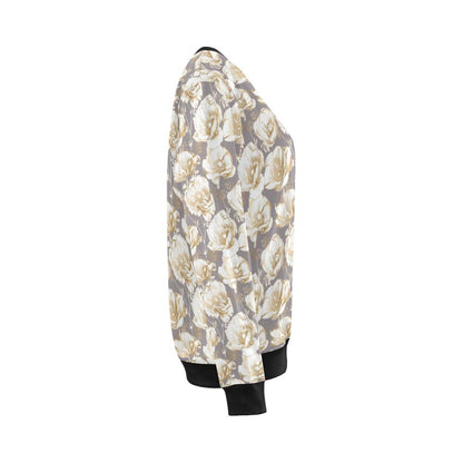 Anemone Pattern Print Design AM05 Women Long Sleeve Sweatshirt-JorJune