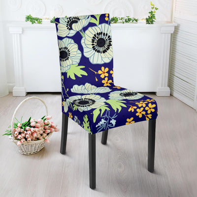 Anemone Pattern Print Design AM06 Dining Chair Slipcover-JORJUNE.COM