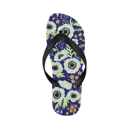Anemone Pattern Print Design AM06 Flip Flops-JorJune