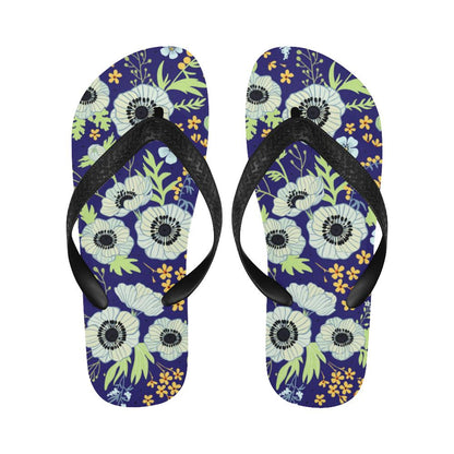 Anemone Pattern Print Design AM06 Flip Flops-JorJune