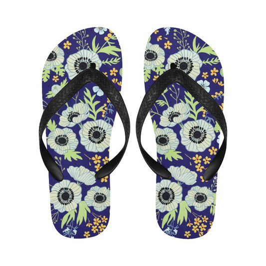 Anemone Pattern Print Design AM06 Flip Flops-JorJune