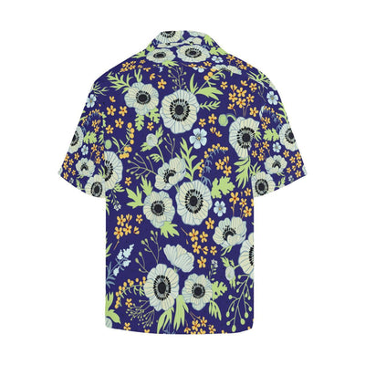 Anemone Pattern Print Design AM06 Men Hawaiian Shirt-JorJune