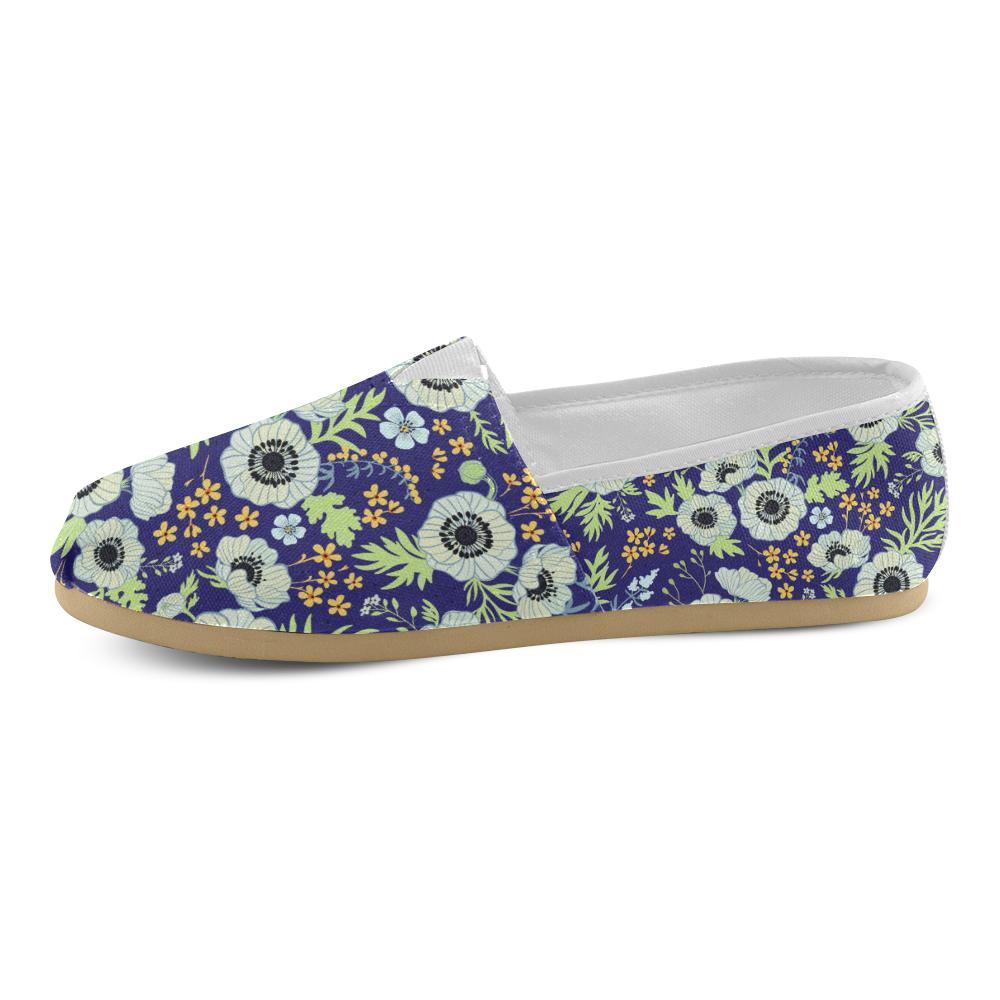 Anemone Pattern Print Design AM06 Women Casual Shoes-JorJune.com